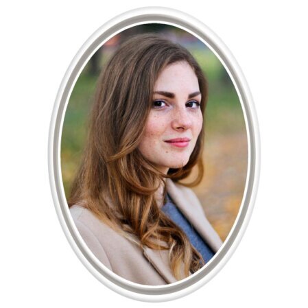 ceramika owalna kolorowa platynowy pasek